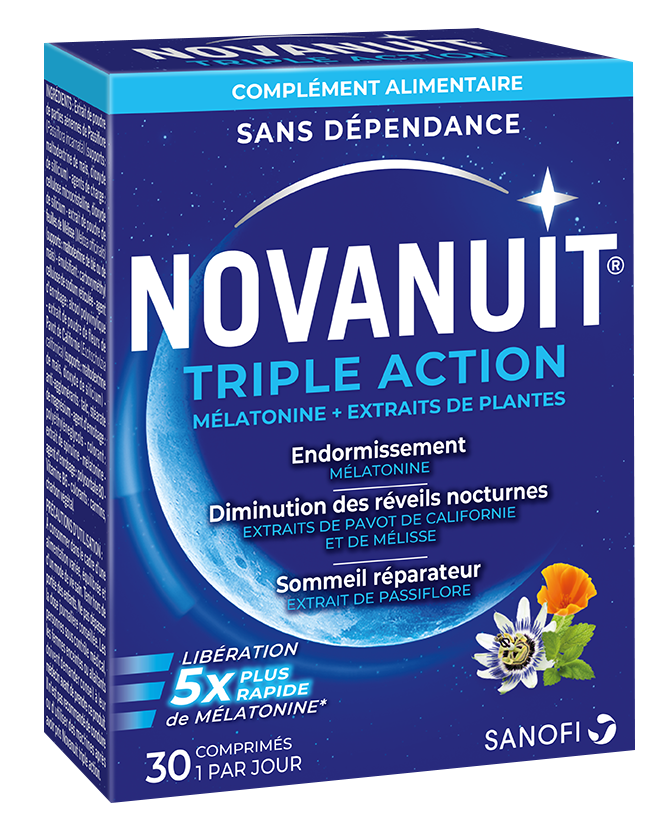 image Novanuit® Triple Action - Boîte de 30 comprimés